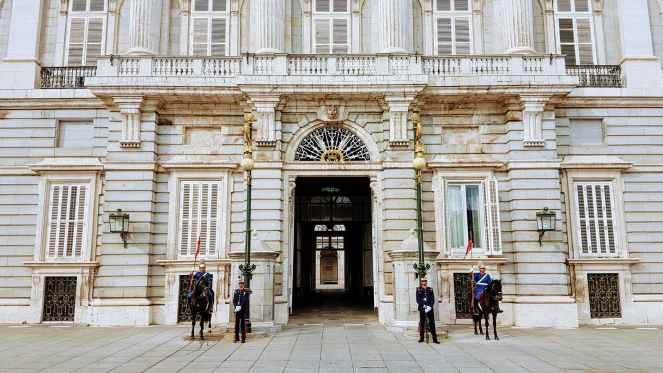 guards standing near building