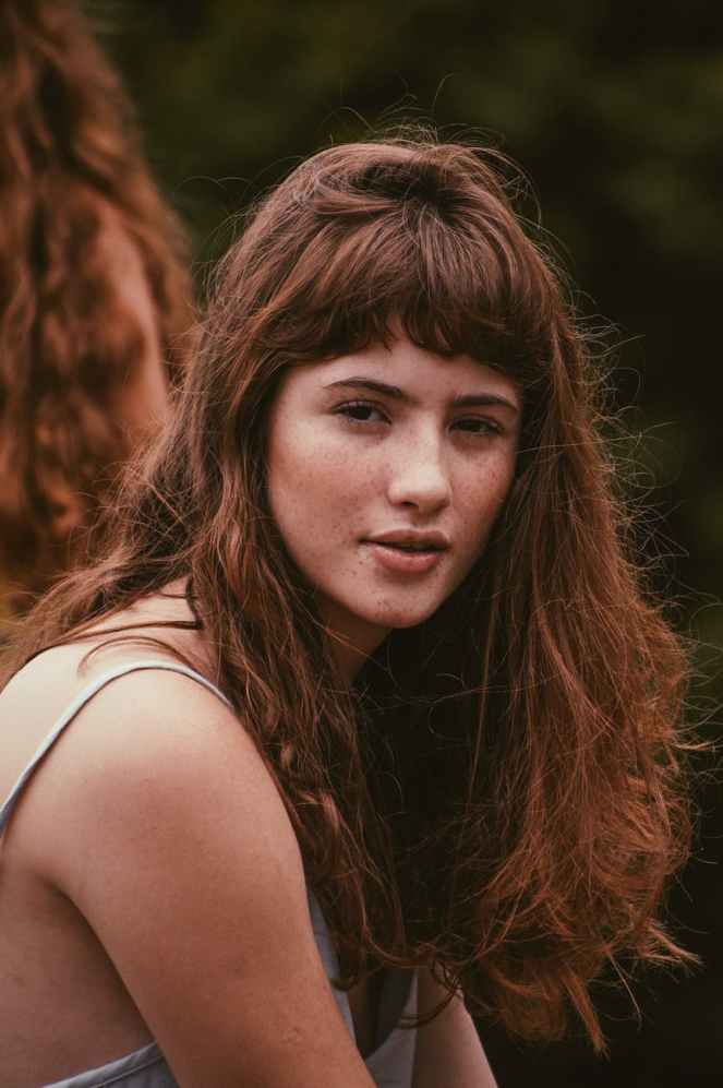 woman taking selfie outdoor