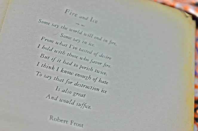 fire and ice by robert frost